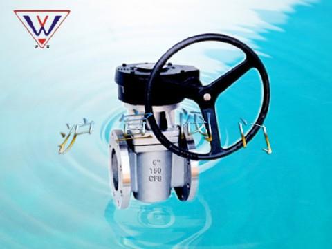 美標(biāo)法蘭卡套式旋塞閥