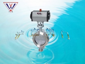 氣動(dòng)對(duì)夾式硬密封蝶閥